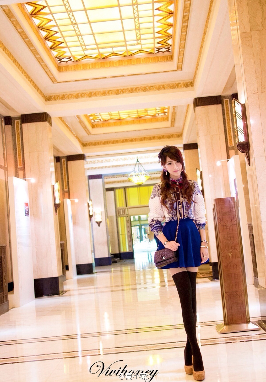 CJ最美主持夏小薇图集