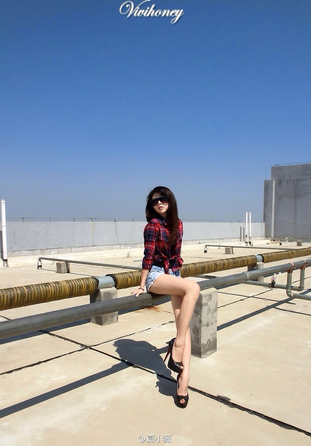 CJ最美主持夏小薇图集