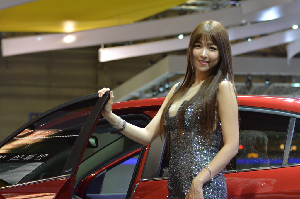 韩国车模女神李恩慧 2014年釜山国际车展图集打包 2