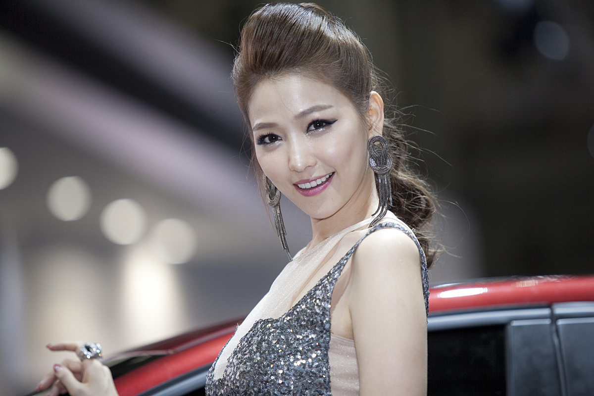 韩国车模女神李恩慧 2014年釜山国际车展图集打包 2