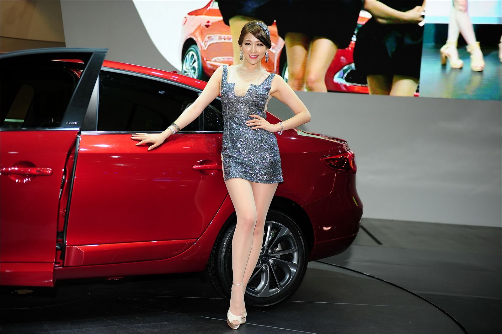 韩国车模女神李恩慧 2014年釜山国际车展图集打包 2