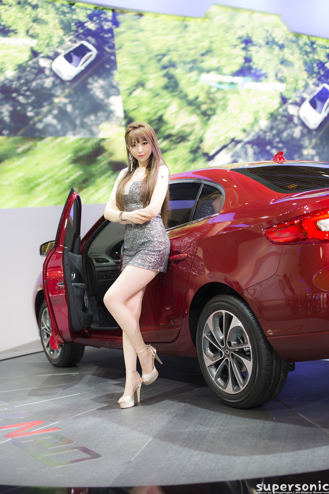 韩国车模女神李恩慧 2014年釜山国际车展图集打包 2