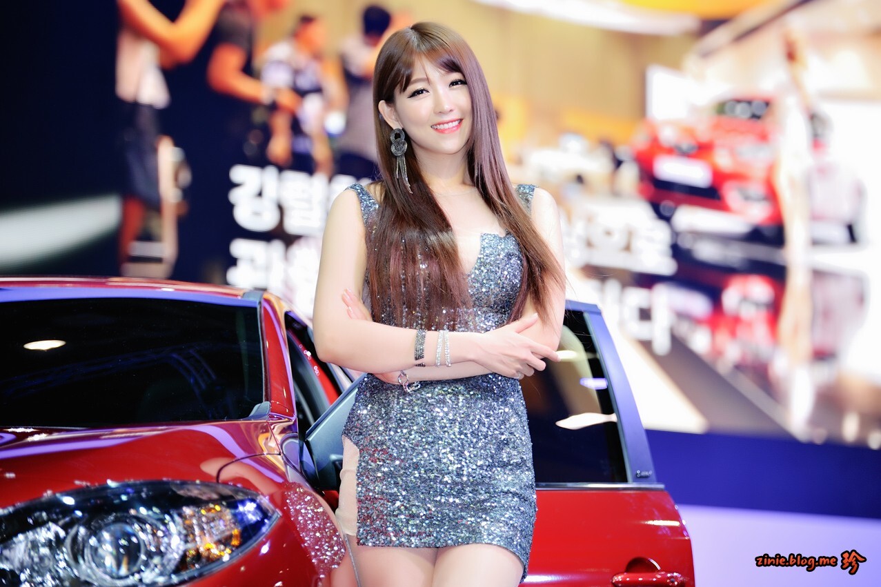 韩国车模女神李恩慧 2014年釜山国际车展图集打包 2