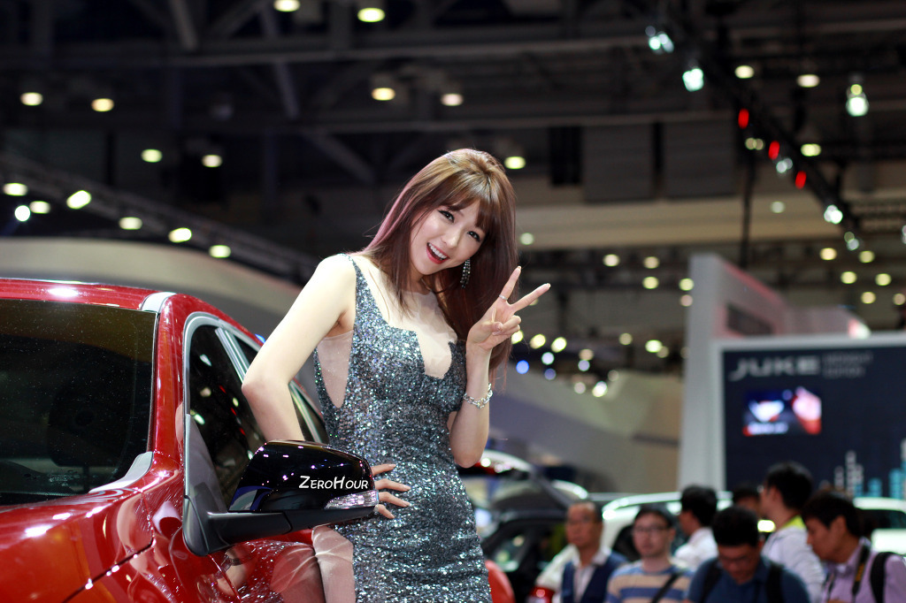 韩国车模女神李恩慧 2014年釜山国际车展图集打包 2