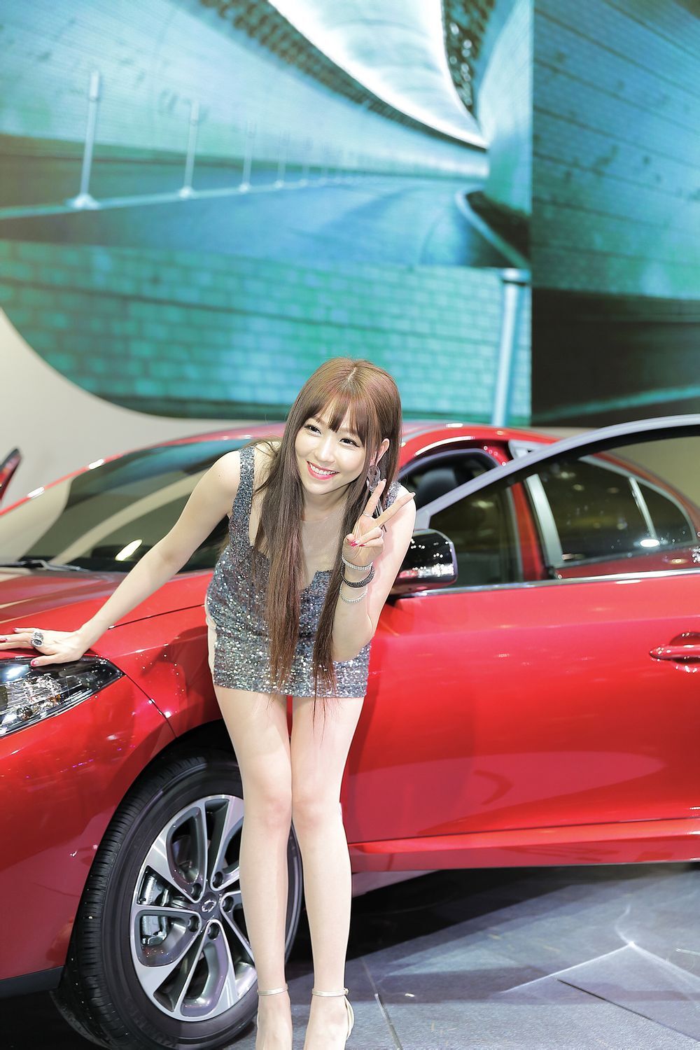 韩国车模女神李恩慧 2014年釜山国际车展图集打包 2