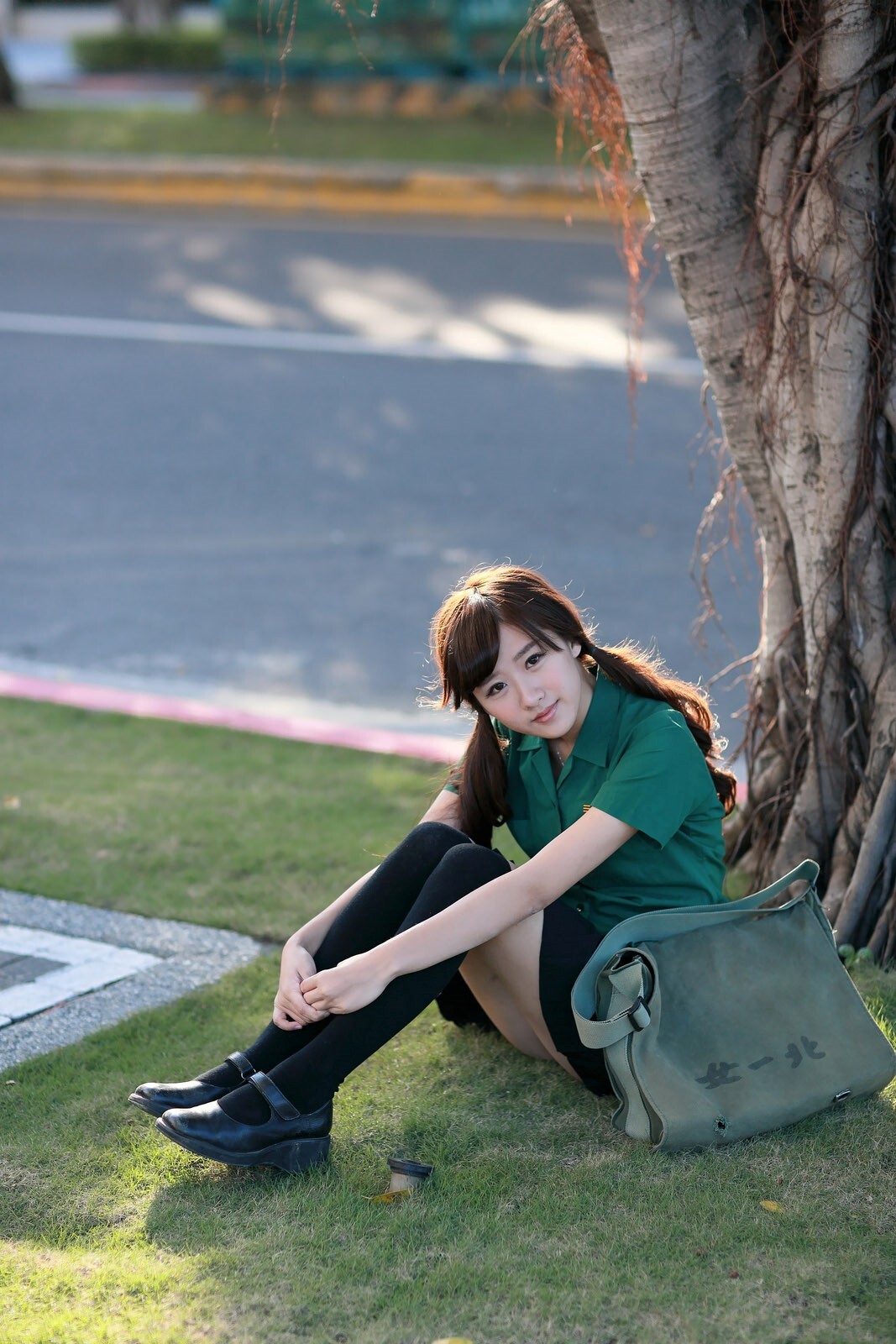 可爱清纯美女李思娴-北一女中制服外拍