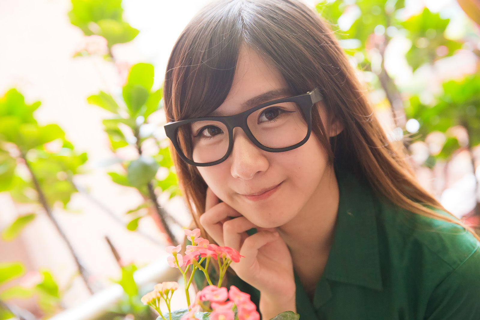 可爱清纯美女李思娴-北一女中制服外拍