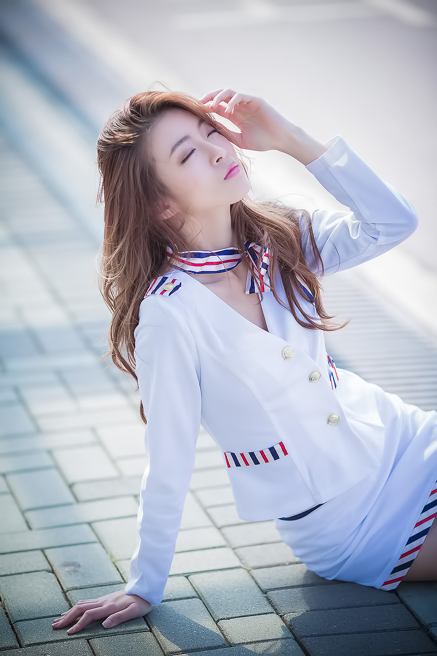 刘思琪 美丽空姐 香港国际机场