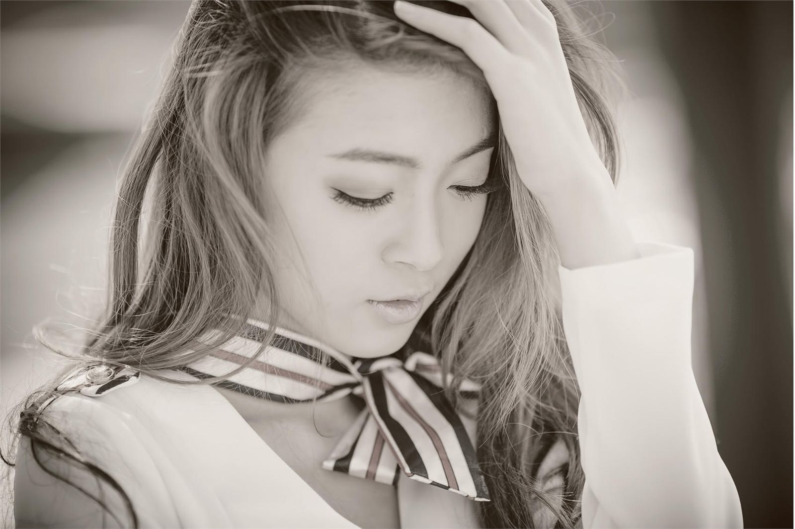 刘思琪 美丽空姐 香港国际机场