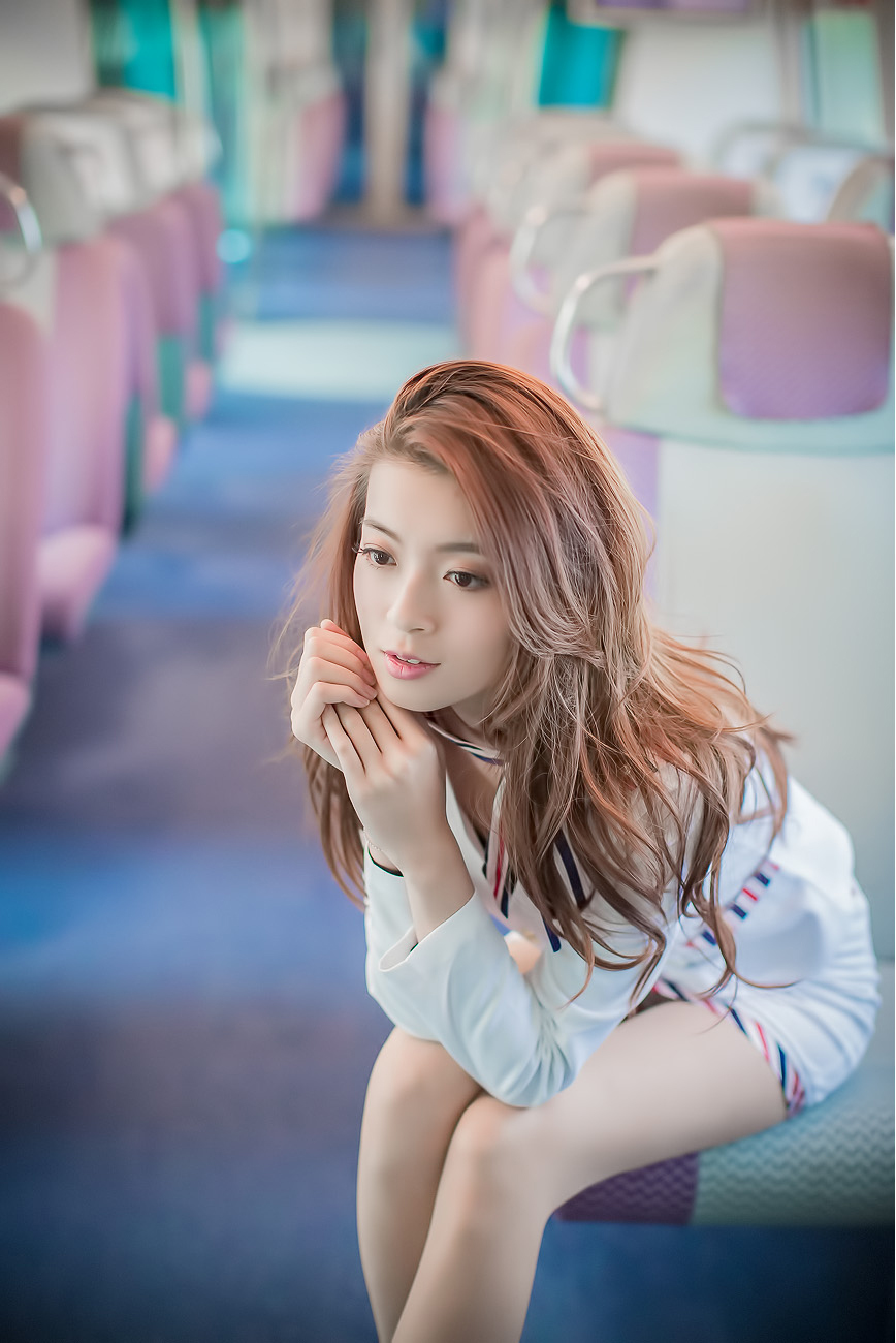 刘思琪 美丽空姐 香港国际机场