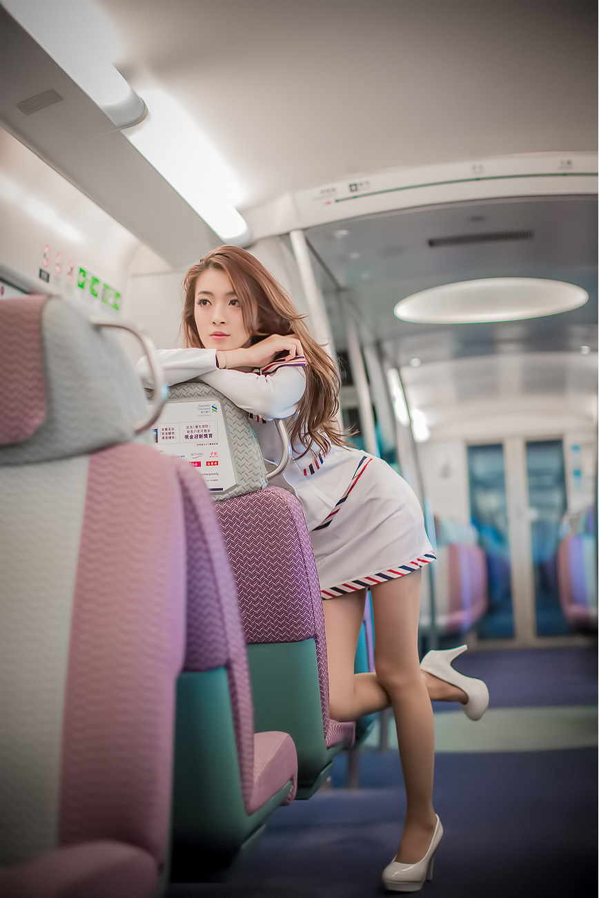 刘思琪 美丽空姐 香港国际机场