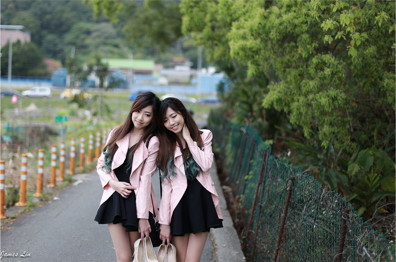 清纯美女双生花外拍