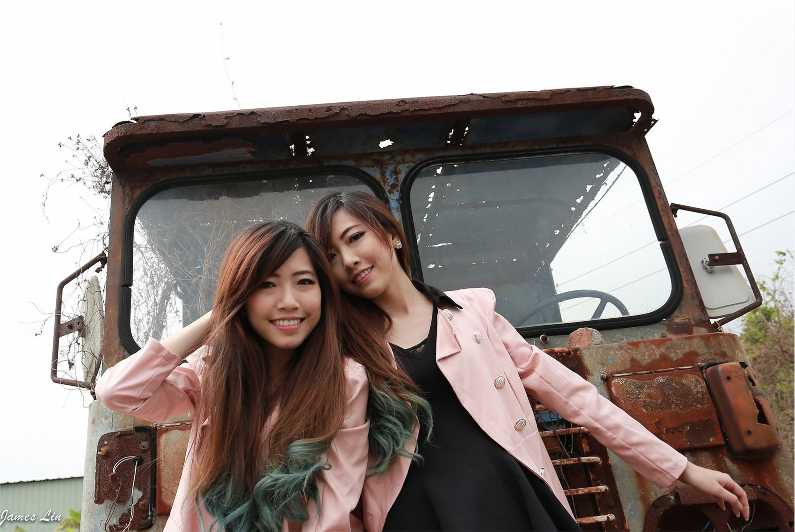 清纯美女双生花外拍