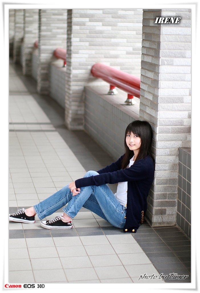 台湾清纯美女-Irene-元智大學外拍