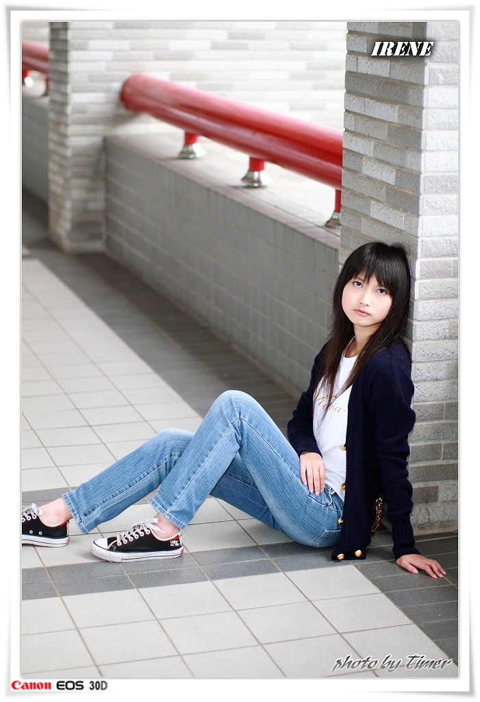 台湾清纯美女-Irene-元智大學外拍