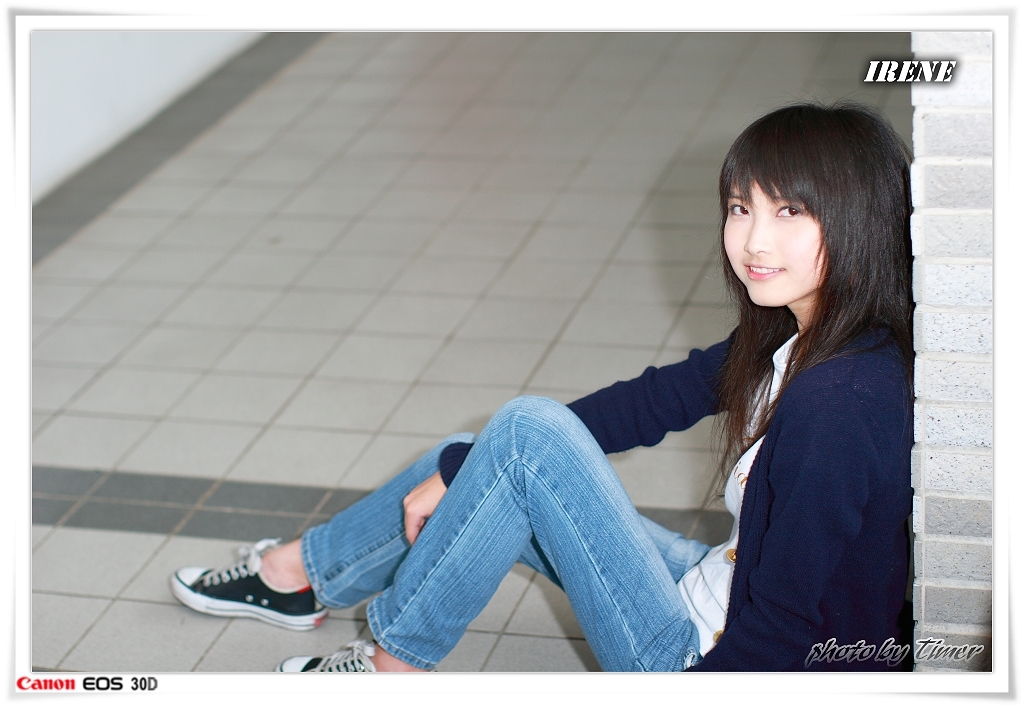 台湾清纯美女-Irene-元智大學外拍