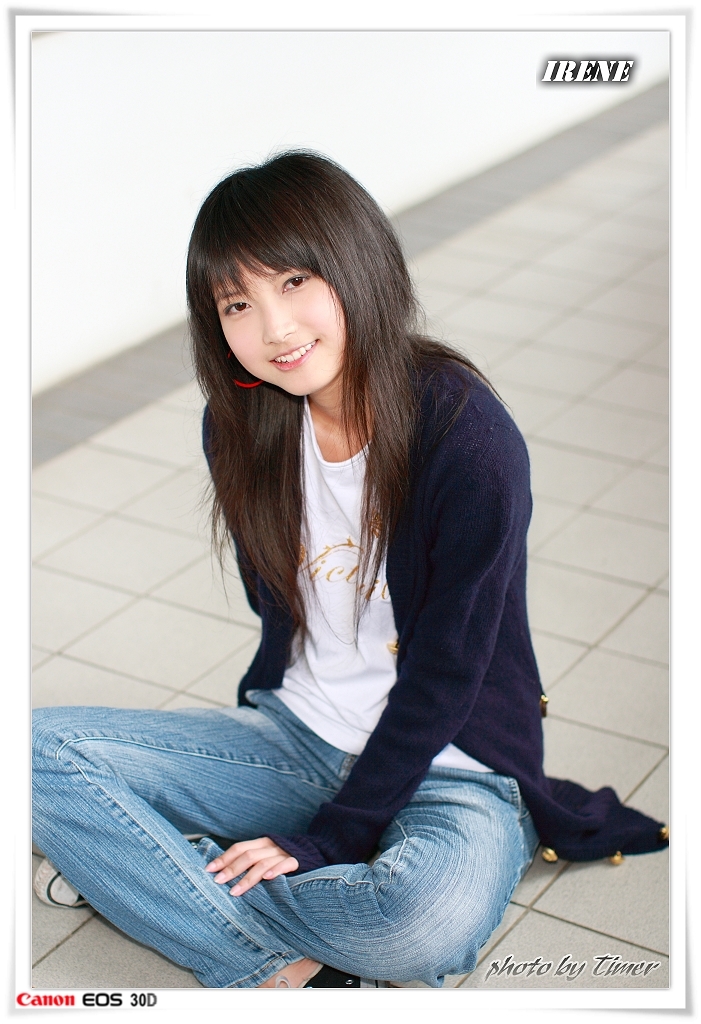 台湾清纯美女-Irene-元智大學外拍