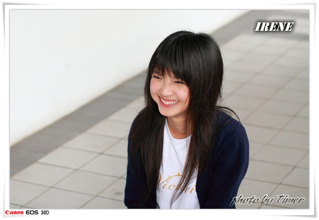 台湾清纯美女-Irene-元智大學外拍