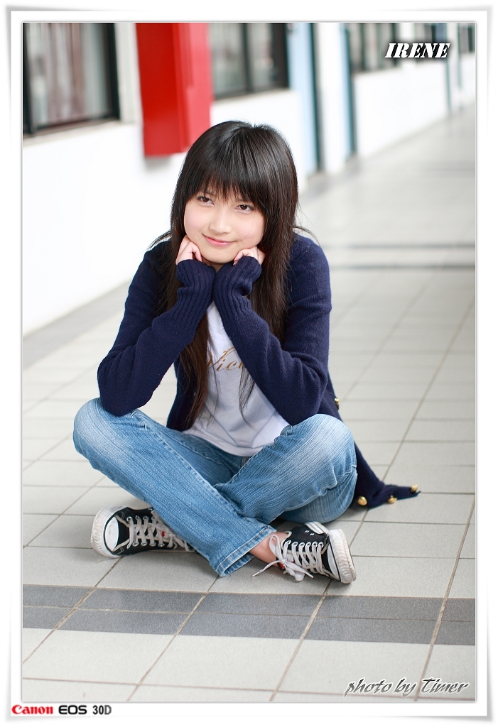 台湾清纯美女-Irene-元智大學外拍