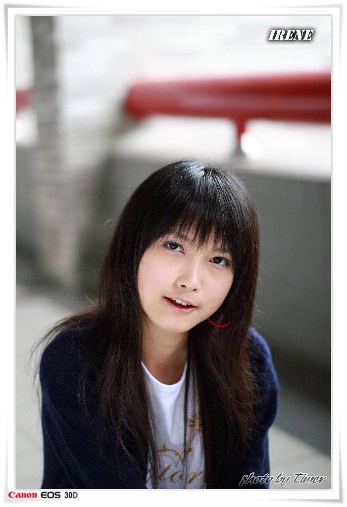 台湾清纯美女-Irene-元智大學外拍