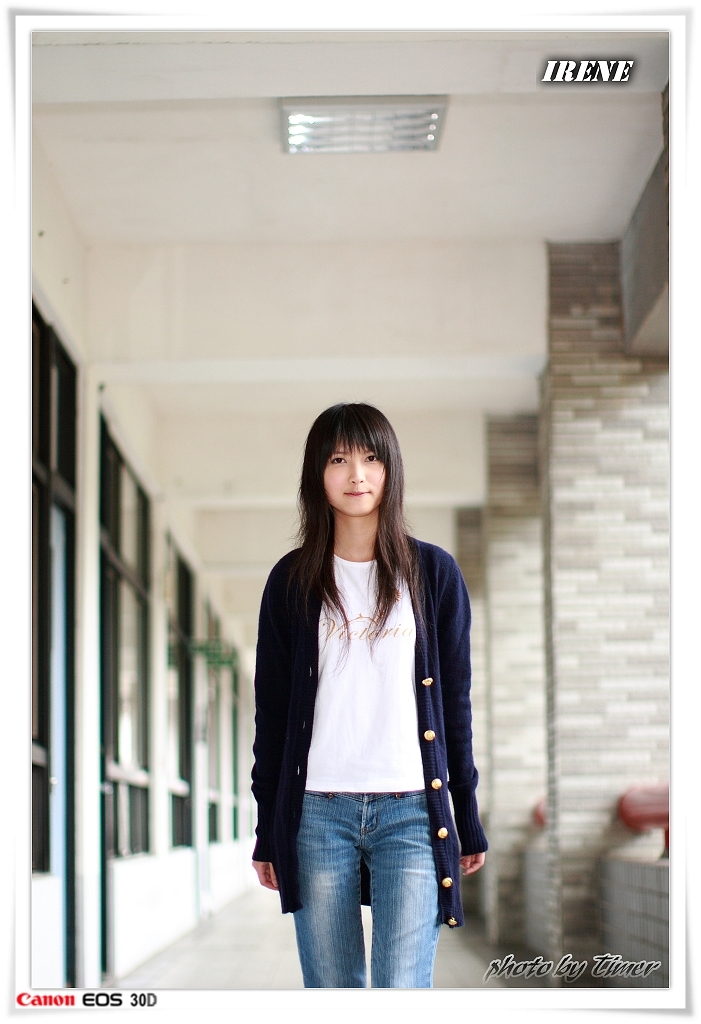 台湾清纯美女-Irene-元智大學外拍