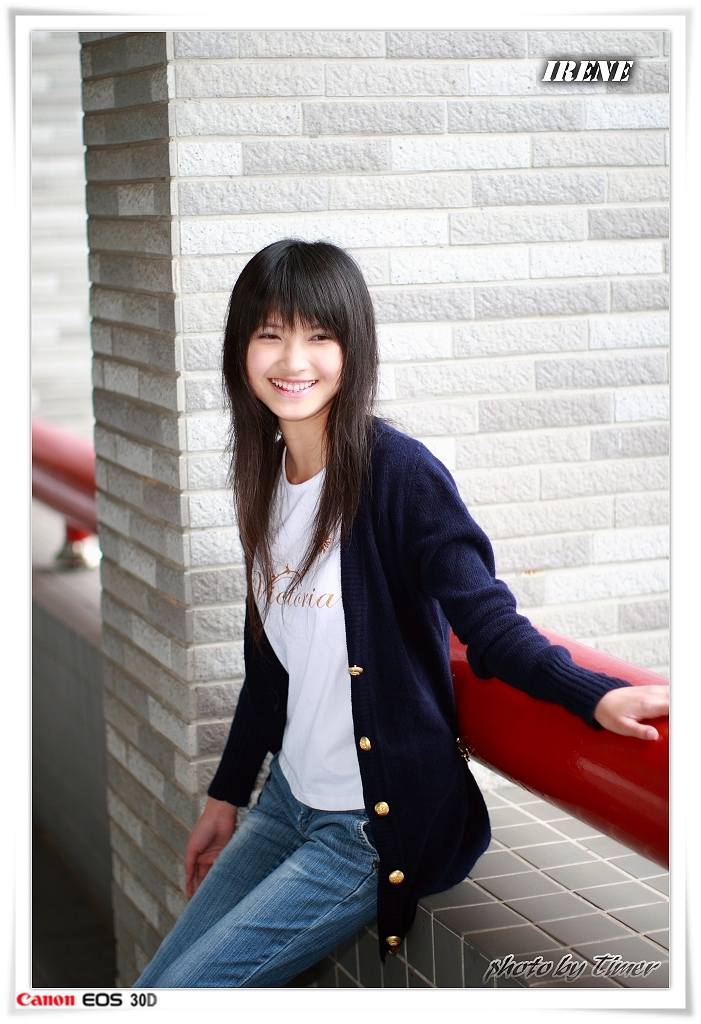 台湾清纯美女-Irene-元智大學外拍