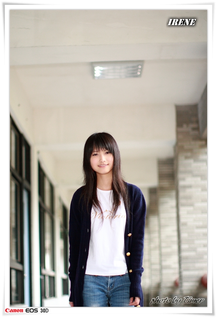 台湾清纯美女-Irene-元智大學外拍