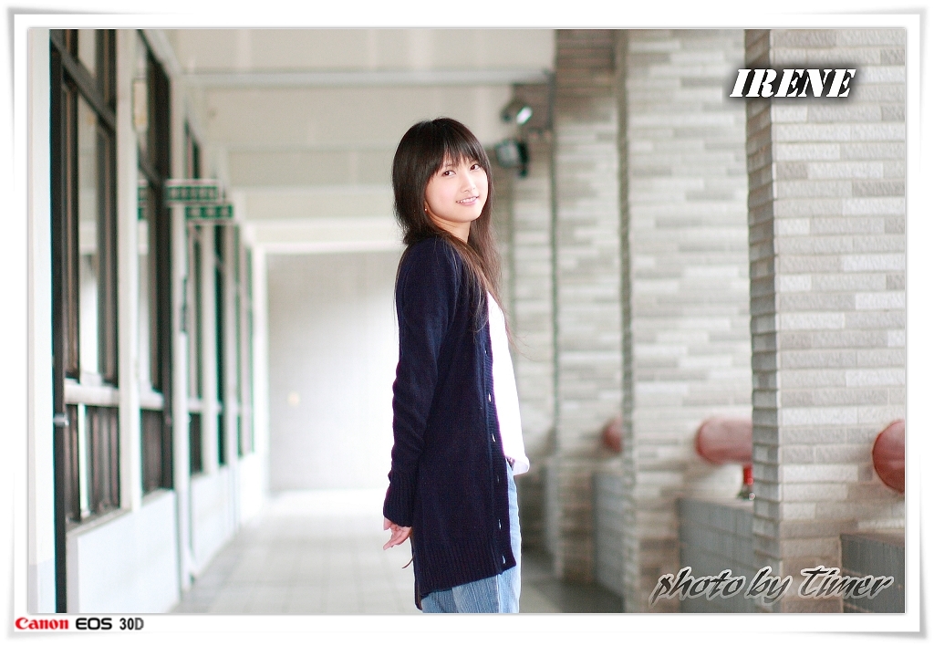 台湾清纯美女-Irene-元智大學外拍