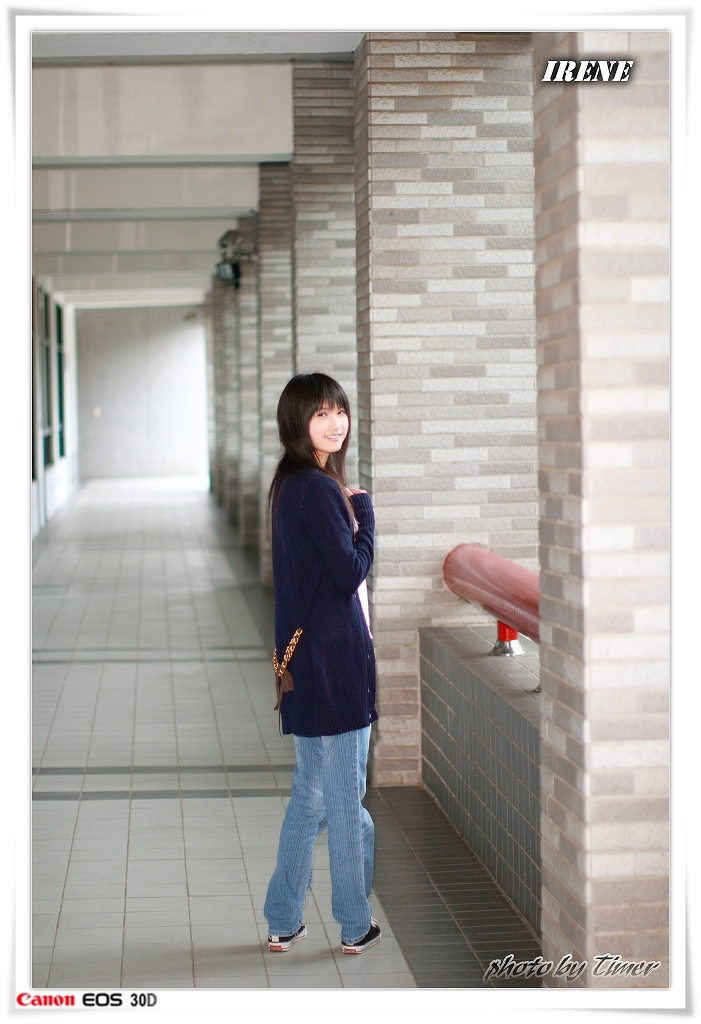 台湾清纯美女-Irene-元智大學外拍