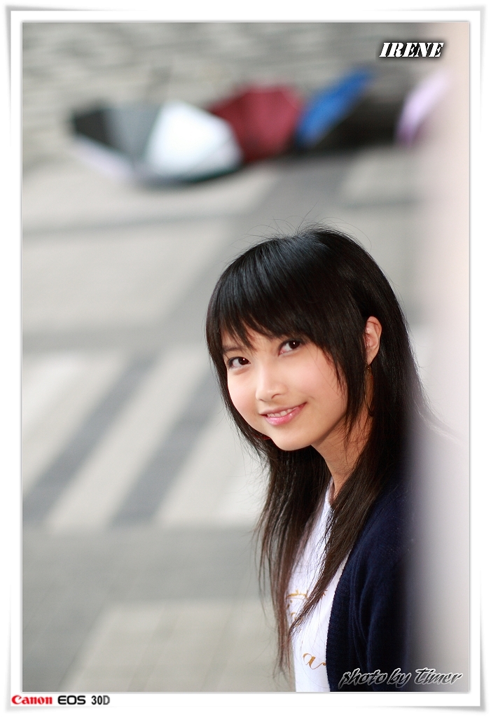 台湾清纯美女-Irene-元智大學外拍