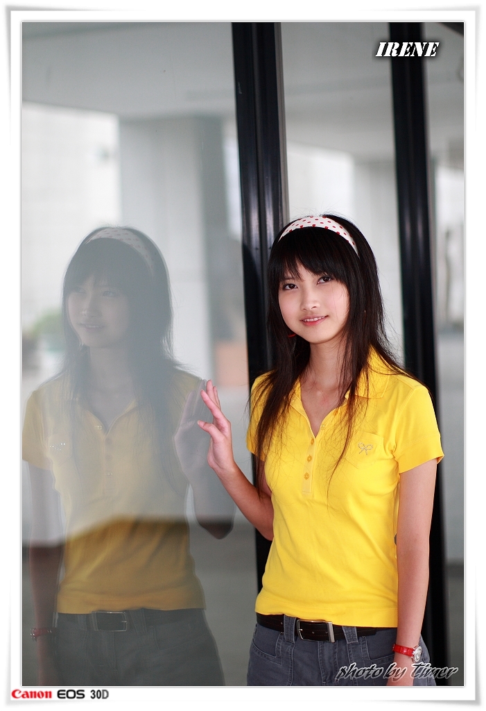 台湾清纯美女-Irene-元智大學外拍