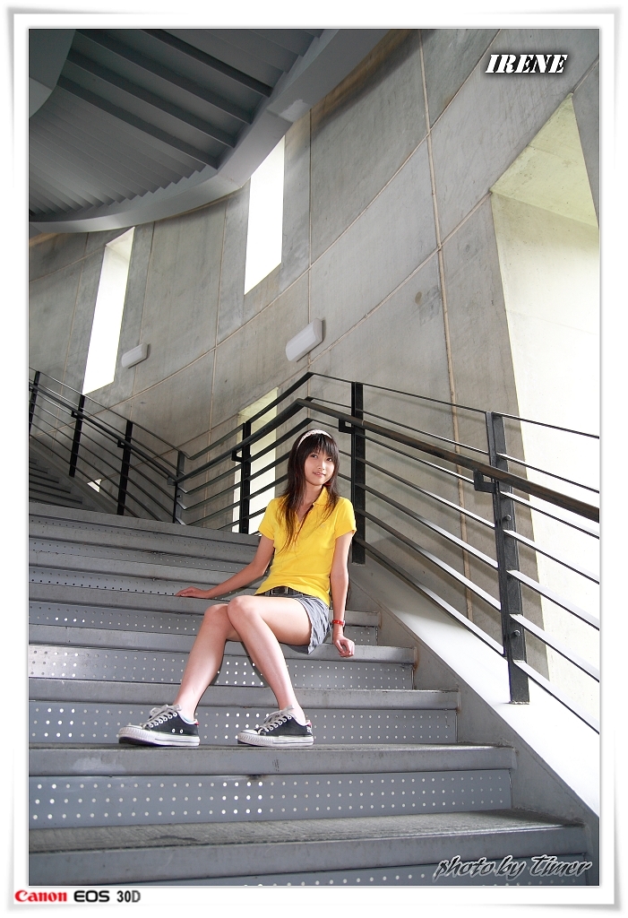 台湾清纯美女-Irene-元智大學外拍