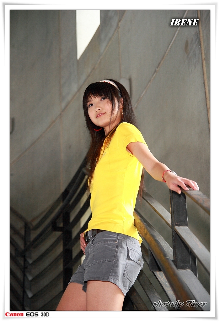 台湾清纯美女-Irene-元智大學外拍