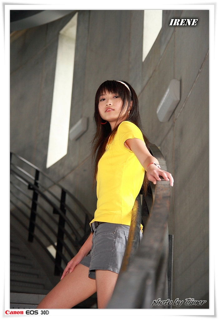 台湾清纯美女-Irene-元智大學外拍