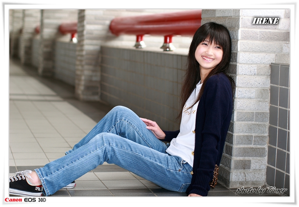 台湾清纯美女-Irene-元智大學外拍