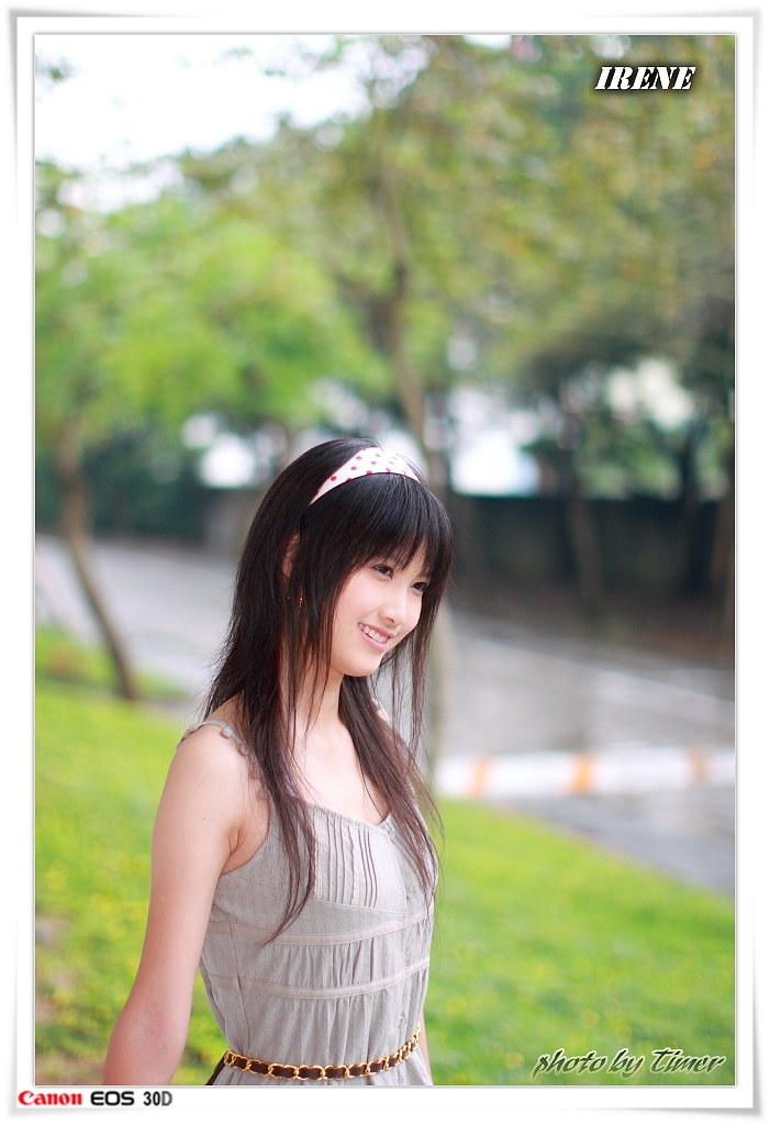 台湾清纯美女-Irene-元智大學外拍