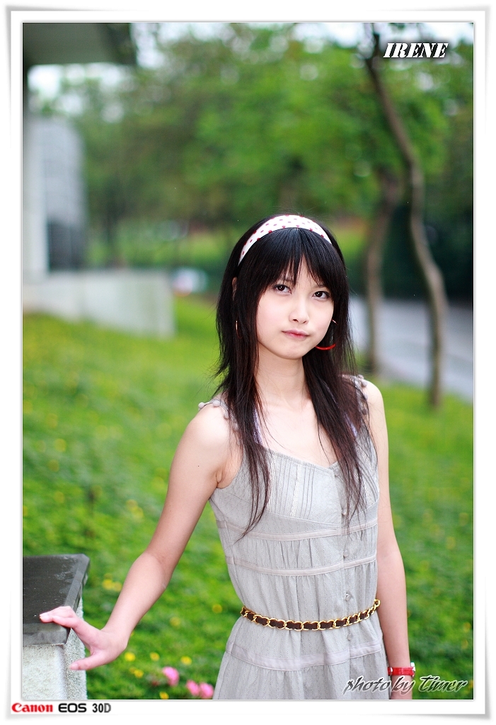 台湾清纯美女-Irene-元智大學外拍