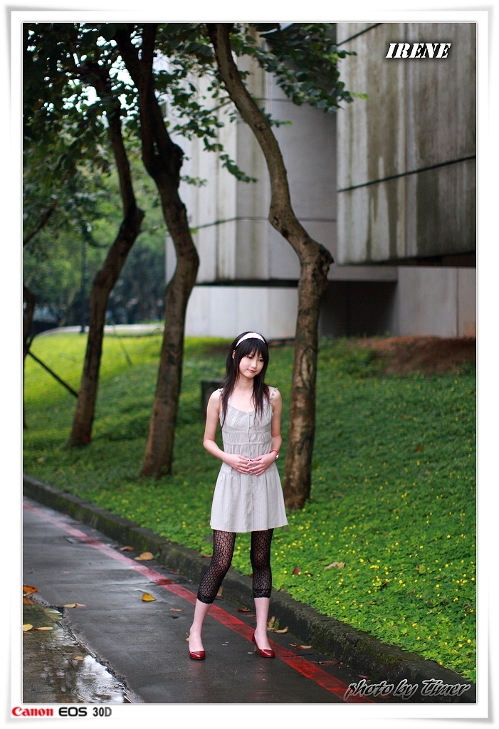 台湾清纯美女-Irene-元智大學外拍
