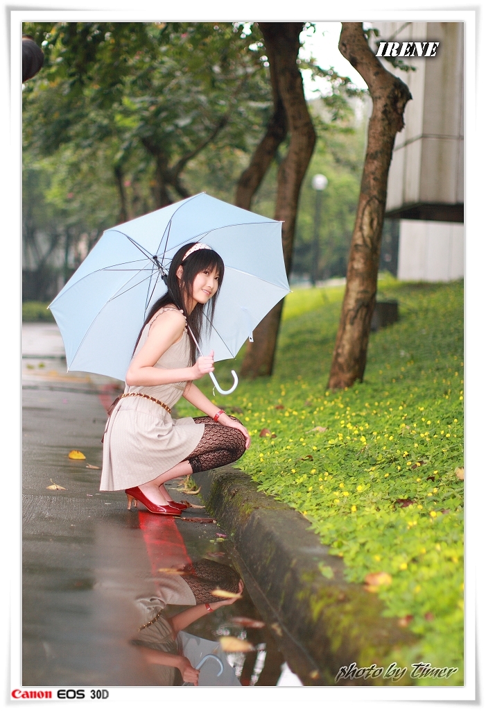 台湾清纯美女-Irene-元智大學外拍