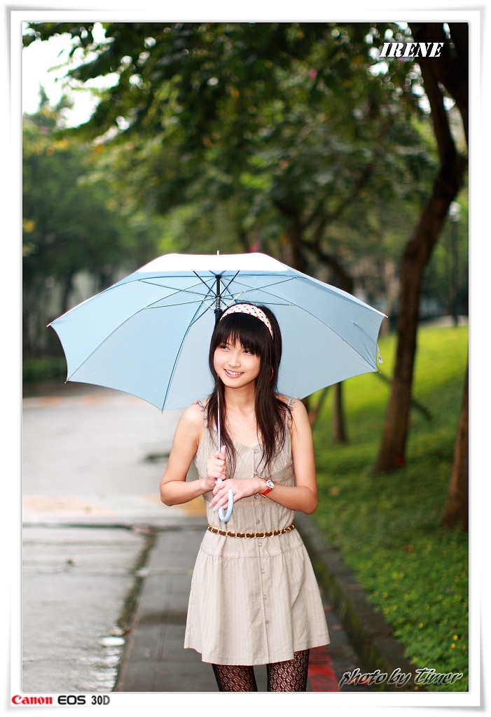 台湾清纯美女-Irene-元智大學外拍