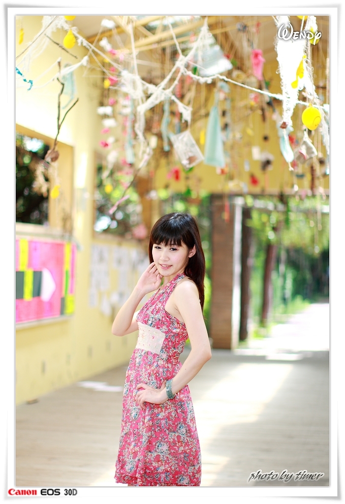 台湾清纯美女-Wendy-清華大學外拍