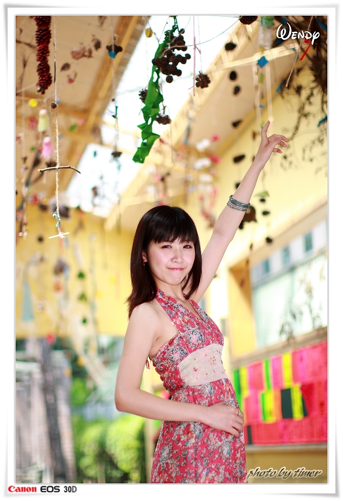 台湾清纯美女-Wendy-清華大學外拍