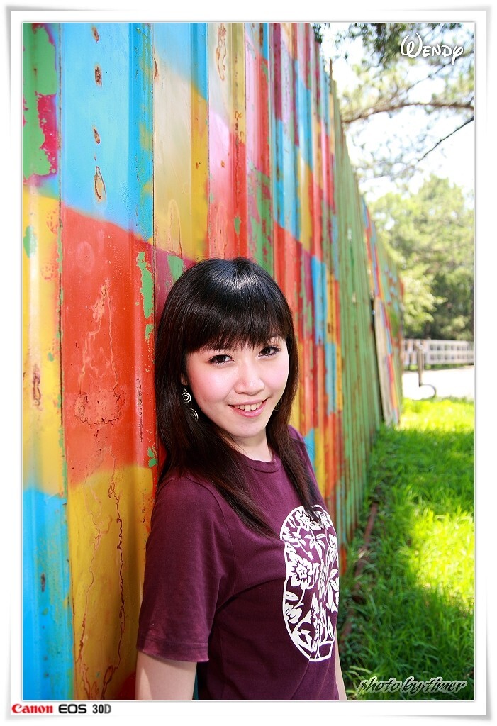 台湾清纯美女-Wendy-清華大學外拍