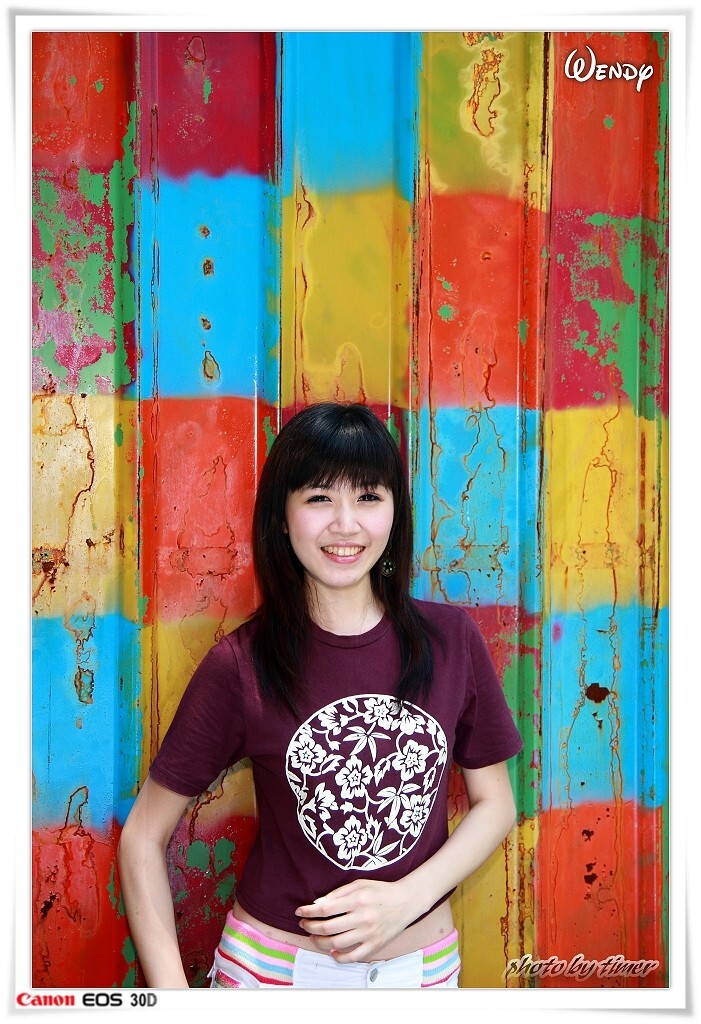 台湾清纯美女-Wendy-清華大學外拍