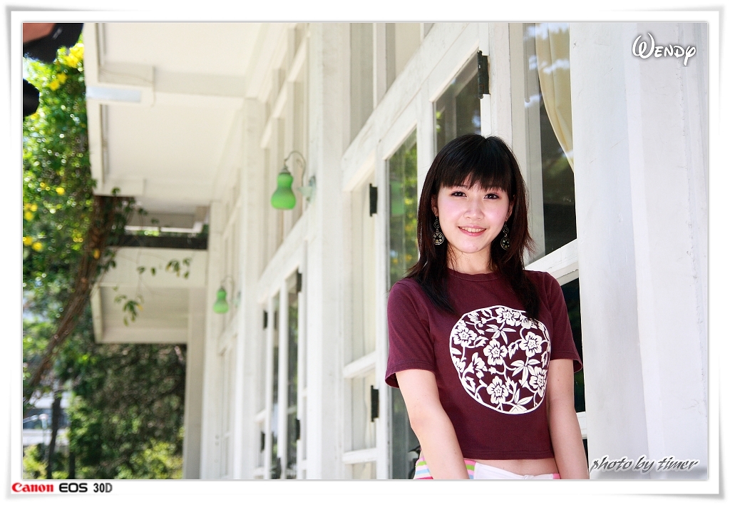 台湾清纯美女-Wendy-清華大學外拍