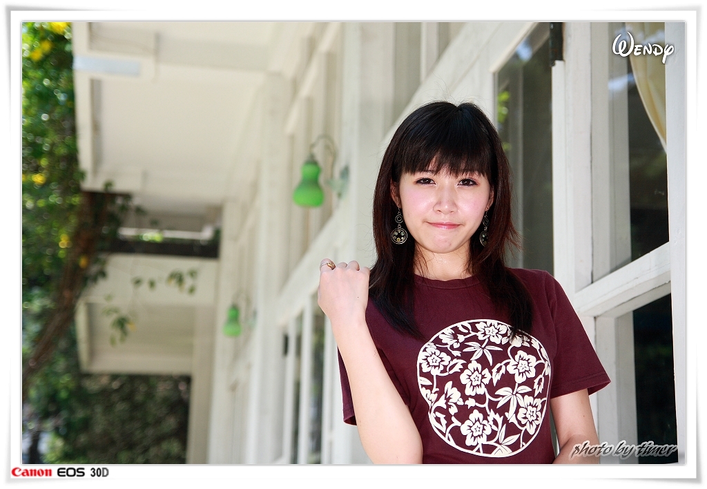 台湾清纯美女-Wendy-清華大學外拍