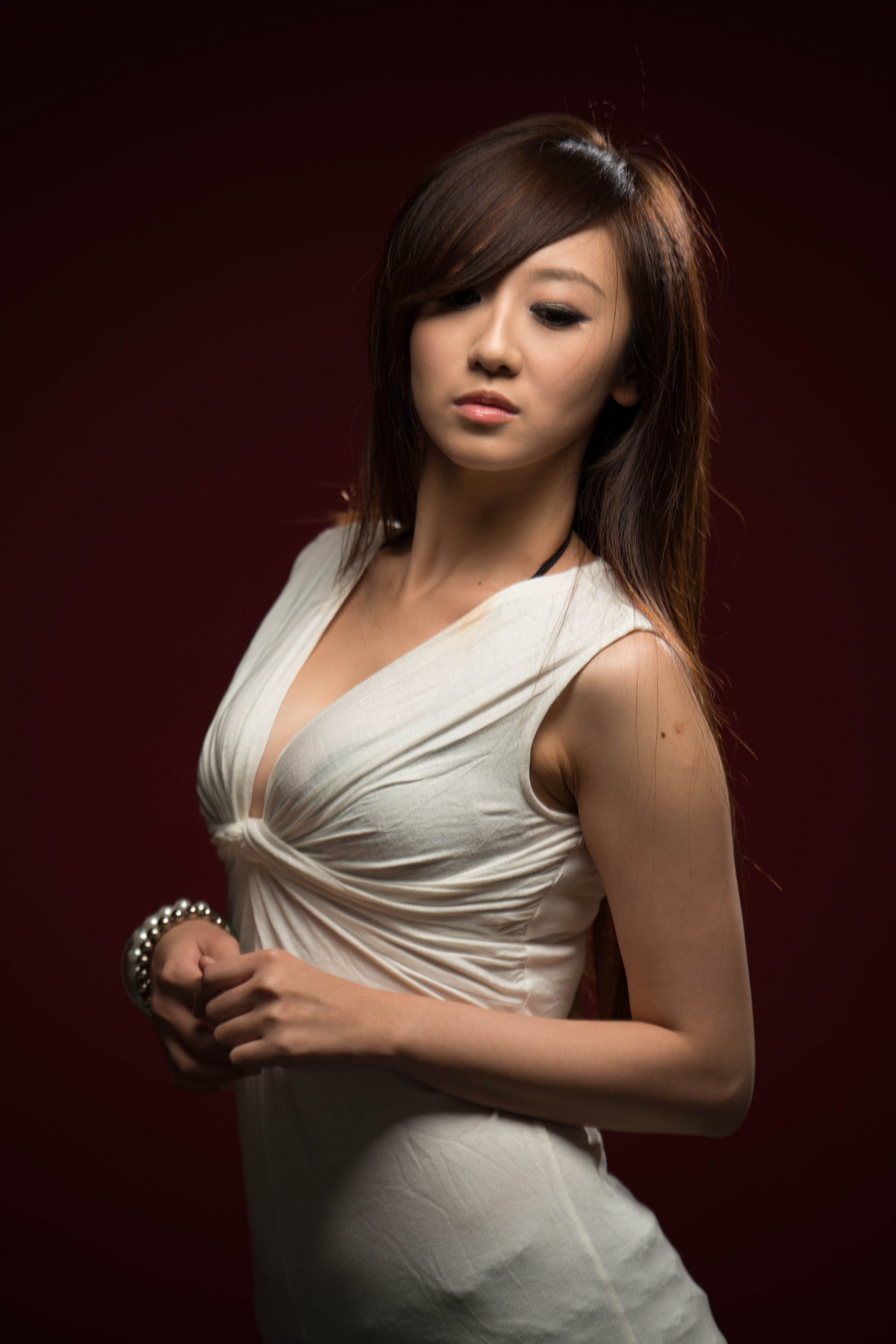 台湾清纯美女-鲔鱼+蔡小潔室拍写真