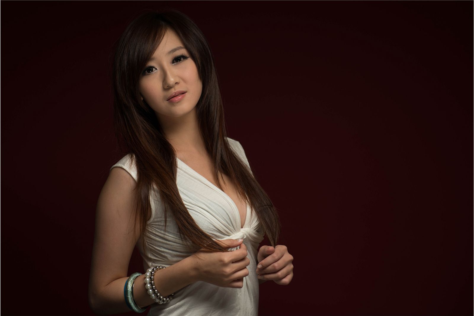 台湾清纯美女-鲔鱼+蔡小潔室拍写真