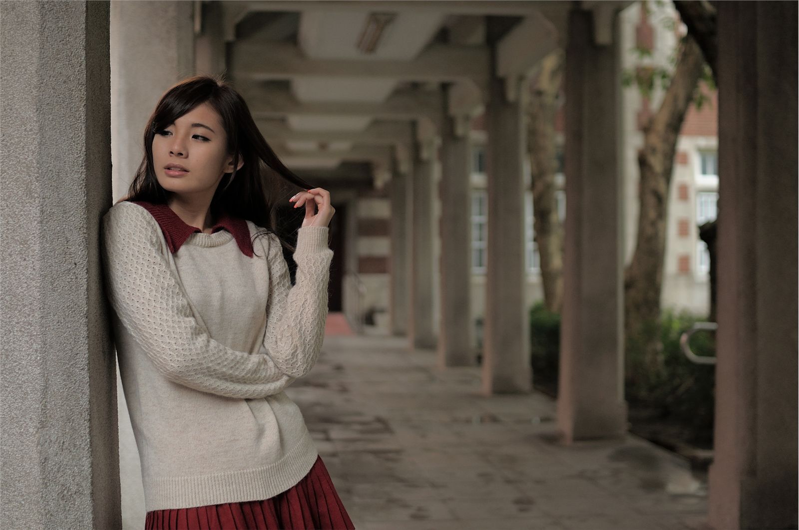 台湾清纯美女-鲔鱼+蔡小潔室拍写真