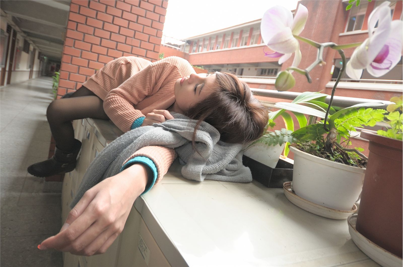 台湾清纯美女-鲔鱼+蔡小潔室拍写真